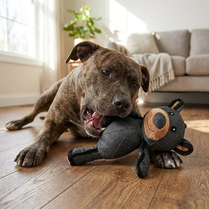 NuzzlyPet ToughBear 2 Chew Toy for Heavy Chewers