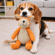 NuzzlyPet Tough Plush Dog Chew Toy