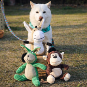 NuzzlyPet Tough Plush Dog Chew Toy