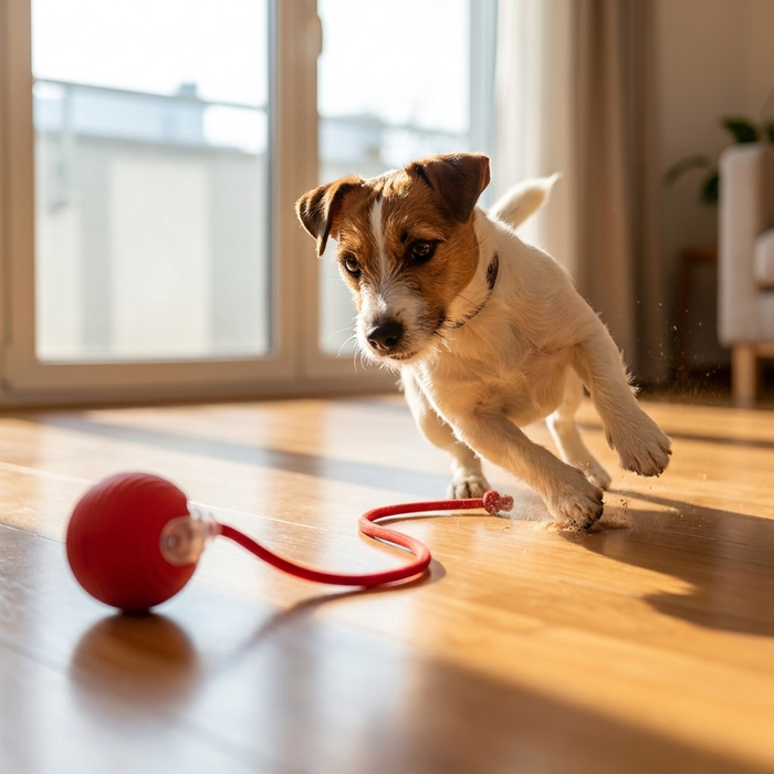 NuzzlyPet Interactive Dog Chase Ball