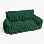 NuzzlyPet Fluffy Dog Pillow Sofa Bed