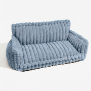 NuzzlyPet Fluffy Dog Pillow Sofa Bed